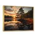 thumbnail image 2 of Designart "Pine Tree Charm" Tree Pine Floater Framed Wall Art Living Room, 2 of 7