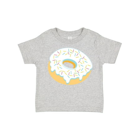 

Inktastic White Donut with Sprinkles Gift Toddler Boy or Toddler Girl T-Shirt