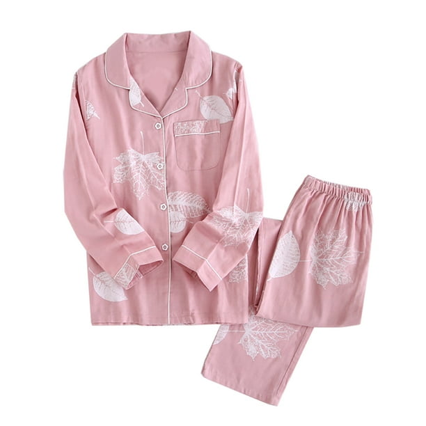 Chinese Style,fruit Pattern Long Sleeve 100% Real Silk Pajamas Set For Women ,best Gift For Her