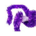 thumbnail image 4 of Clearance! Ynlkorvg Party Adornment 6.5 Feet Christmas Foil Garland Decoration for Holiday Tree Walll Rail Home Event Purple Party Supplies Purple, 4 of 4