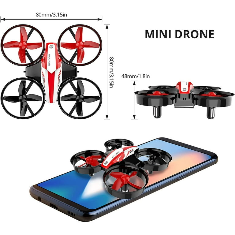 Holy Stone HS210 Mini Drone Throw to go Indoor RC Nano Quadcopter