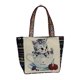 thumbnail image 5 of Bolso De Hombro De Lona Para Mujer Bolso De Compras Ligero Para Vacaciones Satchel Casual Cat Sunnimix Monedero de hombro, 5 of 8