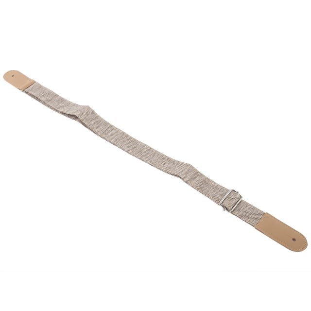 Ukulele Strap, Grain Leather Resistant Tearing Thickening Design Cotton And Linen Ukulele Strap For Musical Instrument Lover For Beginner Red,Coffee,Beige,Light Grey,Blue