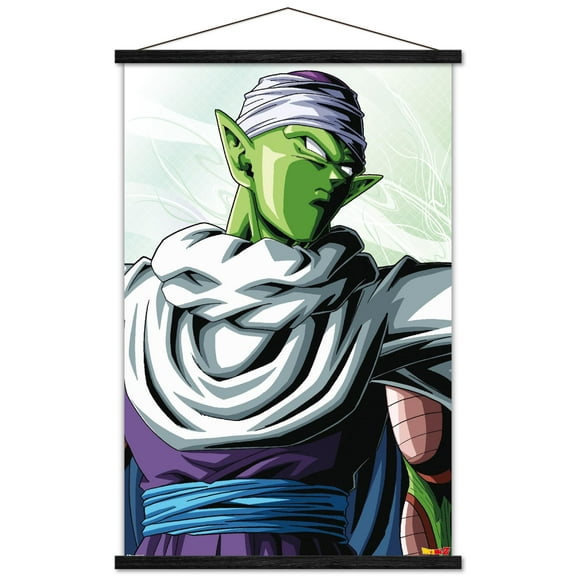 Dragon Ball Z: Cell Saga - Piccolo Wall Poster with Magnetic Frame, 22.375" x 34"