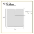 thumbnail image 3 of Split Top (Flex) King Sheets Microfiber Sheet Set, 3 of 3
