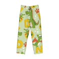 thumbnail image 4 of Disketp Cartoon Dinosaurs Men'S Pajama Pants - Ultra Soft Fleece Sleep And Lounge Pants (Size: S-Xxl), 4 of 9