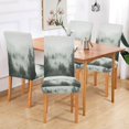 thumbnail image 2 of Yayeee 2 Pack Dining Chair Covers Stretch Parson Chairs Slipcovers Seat Protector, Foggy Forest, 2 of 6