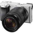 thumbnail image 2 of Sony Alpha a6300 Mirrorless Camera with 18-135mm Lens Silver ILCE-6300M/S With Sony 55-210mm Lens, Soft Bag, Additional Battery, 64GB Memory Card, Card Reader , Plus Essential Accessories Sony ILCE-6300M/S, 2 of 5