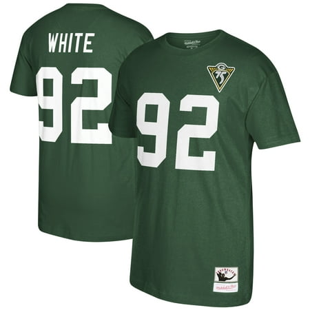Reggie White Green Bay Packers Mitchell & Ness Retired Player Name & Number T-Shirt -
