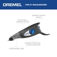 thumbnail image 3 of Herramienta rotativa grabadora Dremel 120 V con plantillas para bricolaje, 3 of 6