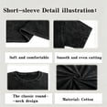 thumbnail image 5 of Custom T-Shirt Personalized Photo Text Casual Tee, 5 of 11