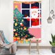 thumbnail image 1 of Tapiz de árbol de Navidad montado en la pared árbol de Navidad estilo nórdico decoración de Navidad colgante de pared árbol de Navidad tela decorativa kaili Sencillez, 1 of 4