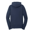 thumbnail image 6 of Port & Company Ladies Core Fleece Full Zip Hooded Sweatshirt-XL (Navy), 6 of 6
