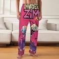 thumbnail image 2 of Invader Zim Men's Pajama Pants Soft Sleepwear Loung Pants for Men Pj Bottoms with Drawstring & Pockets, 2 of 7