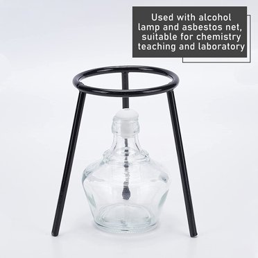 Lab Tripod Stand, Bunsen Burner Tripod Alcohol Lamp Support Stand For