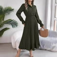thumbnail image 3 of UPPADA Womens Fall Wedding Guest Dress Solid Long Sleeves Maxi Dress Elegant Evening Party Special Dresses Semi Formal Dresses for Women Plus Size Women, 3 of 5