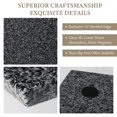 thumbnail image 7 of Koville Luxury Marble Granite Cutting Board for Kitchen,Rectangle, 16*12in, Sesame Black (F), 7 of 7