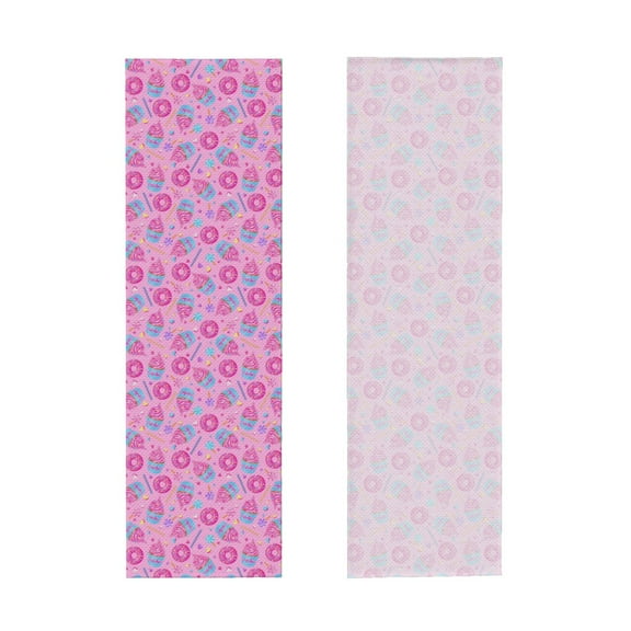 Picia Donuts Pattern Cooling Towels (40"x12") Cool Towel, Cold Towel, Microfiber Soft Breathable Chilly Ice Towel