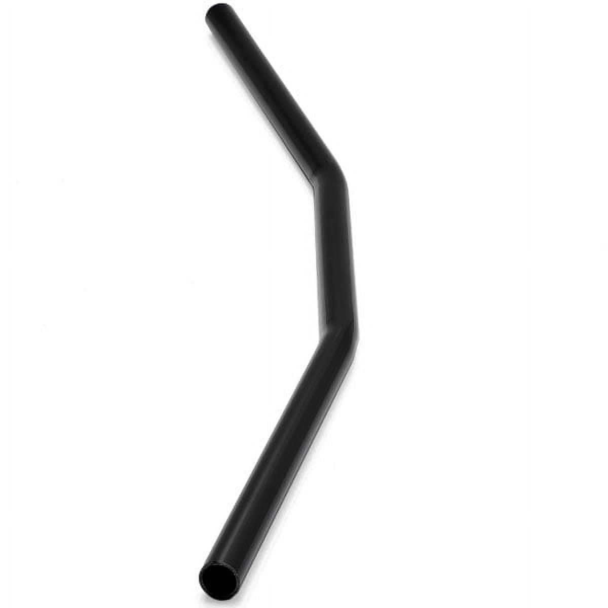 Krator Motorcycle Handlebar 7/8" Black Steel Zero Drag Compatible with Honda CB 250 450 650 700 750 Nighthawk
