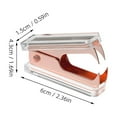 thumbnail image 4 of YSNOOWE 2Pcs Ergonomic Staple Removal Tool Metal Portable Office Stapler Remover Kit, 4 of 8