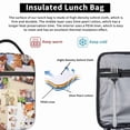 thumbnail image 5 of Zootopia Insulated Lunch Bag Cartoon Backpack, Reusable Thermal Cooler Tote for School Picnic Travel, Water Resistant Zipper Lunch Box Carry Bag Large Capacity Reusable Cooler Bag 11488-A27, 5 of 6