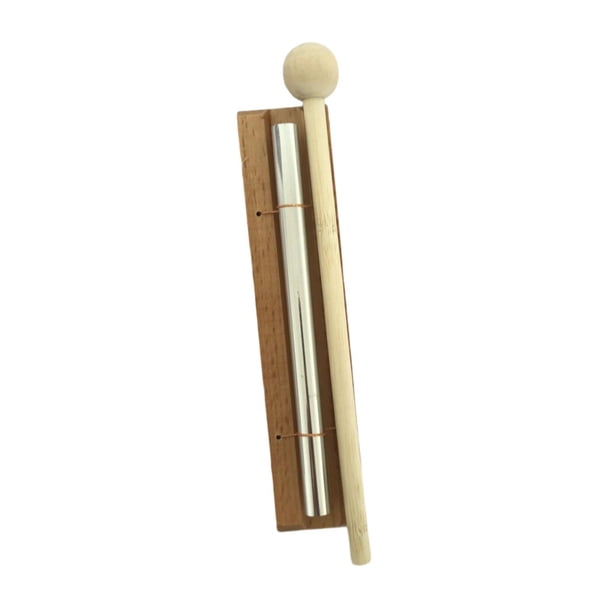 Campana de viento portátil, instrumento musical de regalo, campana de meditación para 1 tono