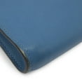 thumbnail image 4 of Pre-Owned HERMES Zip Tablet Second Bag Clutch L-Shaped Evercolor Leather Blue D Stamp (Good), 4 of 10