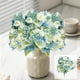 thumbnail image 1 of Ramo de flores artificiales para decoración del salón Arreglo floral artificial con jarrón para mesa de oficina en casa y regalos, 1 of 6