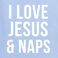 thumbnail image 6 of Wild Bobby, I Love Jesus & Naps Inspirational/Christian Men Long Sleeve Shirt, Light Blue, X-Large, 6 of 6