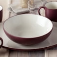 thumbnail image 5 of Noritake Colorwave Burgundy Set of 4 Soup/Cereal Bowls, 5 of 7