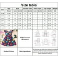 thumbnail image 3 of Bellafa Tollder Girls Cartoon Unicorn Sundress Summer Rullfle Sleeve A-line Dress 2-8 Years Kids Casual Dresses, 3 of 9