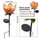 thumbnail image 5 of Luces solares decorativas para césped (2 unidades), luces de jardín exterior con forma de flor, 5 of 5