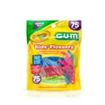 thumbnail image 2 of GUM Crayola Kids Flossers with Fluoride - Designed for Little Hands, Ages 3+, 75 Count (Pack of 6), 2 of 5