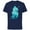Navy, variant on Disney Haunted Mansion Movie Mariner Captain Ghost Return - Short Sleeve Cotton T-Shirt for Adults - Customized-Black