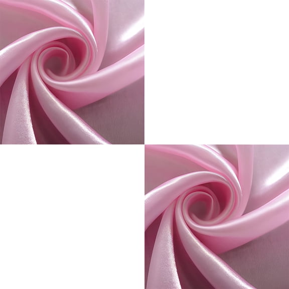 AUQ 2Pcs Blackout Curtains,Pink Curtains,Room Darkening Curtains,39"X98",Pink