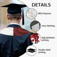thumbnail image 4 of Elegant Wraps Shawls for Graduation Ceremonies Featuring Pointed Collar Design All Season Versatile Accessory for School Events, 4 of 8