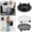 Black, variant on zhonghuaying Water Bottle Mover with Wheels, Round Base Transport Stand, 5 Gallon Container Moving Cart Black