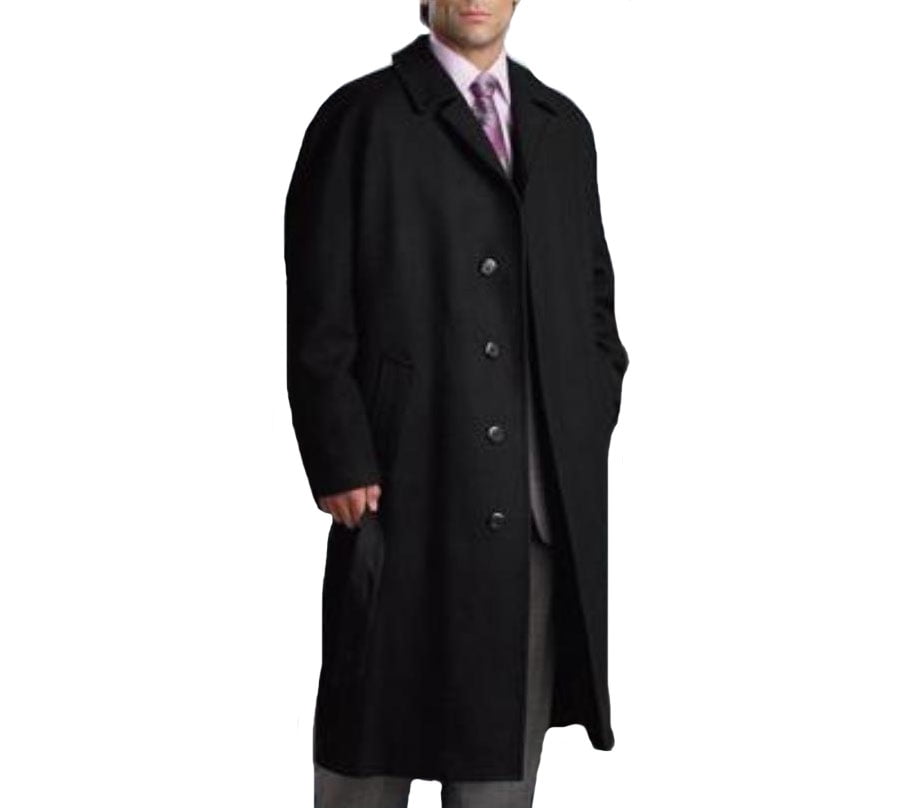 cashmere full length men's coat