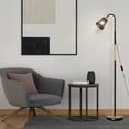 thumbnail image 6 of Craft  Floor Lamp 360° Adjustable Gooseneck Tall Standing Lamp E26 Indoor Decor, 6 of 6