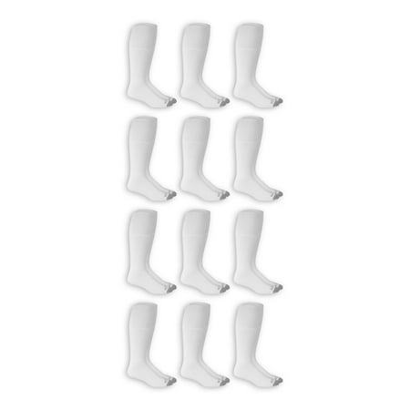 Men's Dual Defense Tube Socks 12 Pairs (Best Socks To Wear With Vans)