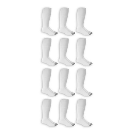 Men's Dual Defense Tube Socks 12 Pairs (Best Docks For Lakes)