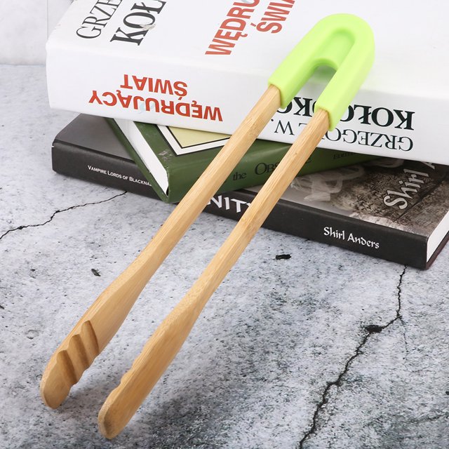 Clip para bistec, clip de madera para barbacoa, pinza de madera para pan, pinza para barbacoa hecha a mano con cuidado