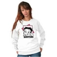 thumbnail image 4 of Betty Boop Pudgy Besties Dog Lover Women Crewneck Sweatshirt Brisco Brands S, 4 of 6