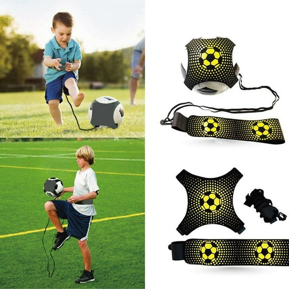 SPRING PARK Adjustable Football Kick Trainer Soccer Self Training Aid Kid Adult Equipment Exercise Tool