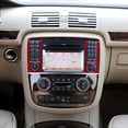 thumbnail image 4 of Real Bright Soft Car Interior Carbon Fiber Sticker DecorationFor Mercedes-Benz R320/350 Red Carbon Fiber Radio Console Side CoverAuto Car Protection Interior Accessories, 4 of 8