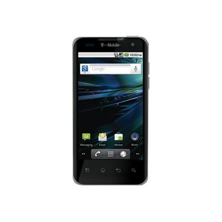 LG G2x - 3G smartphone - RAM 512 MB - microSD slot - LCD display - 4" - 800 x 480 pixels - rear camera 8 MP - T-Mobile