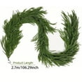 thumbnail image 3 of FeiFu Artificial Christmas Wall Hanging Vines Festive Holiday Decorative Vines for Home Wall Door Mantle Christmas Decoration(2Pcs), 3 of 5