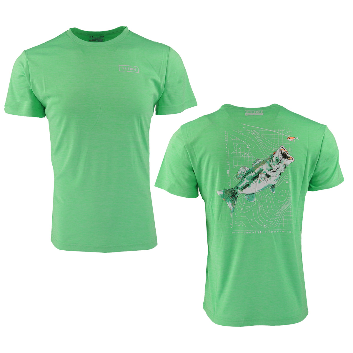 under armour fishing graphic tees