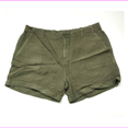 thumbnail image 2 of Max and Mia Women's  Front and back pockets Cuffed hem Stretch waistband Short L/DUSTY OLIVE, 2 of 2