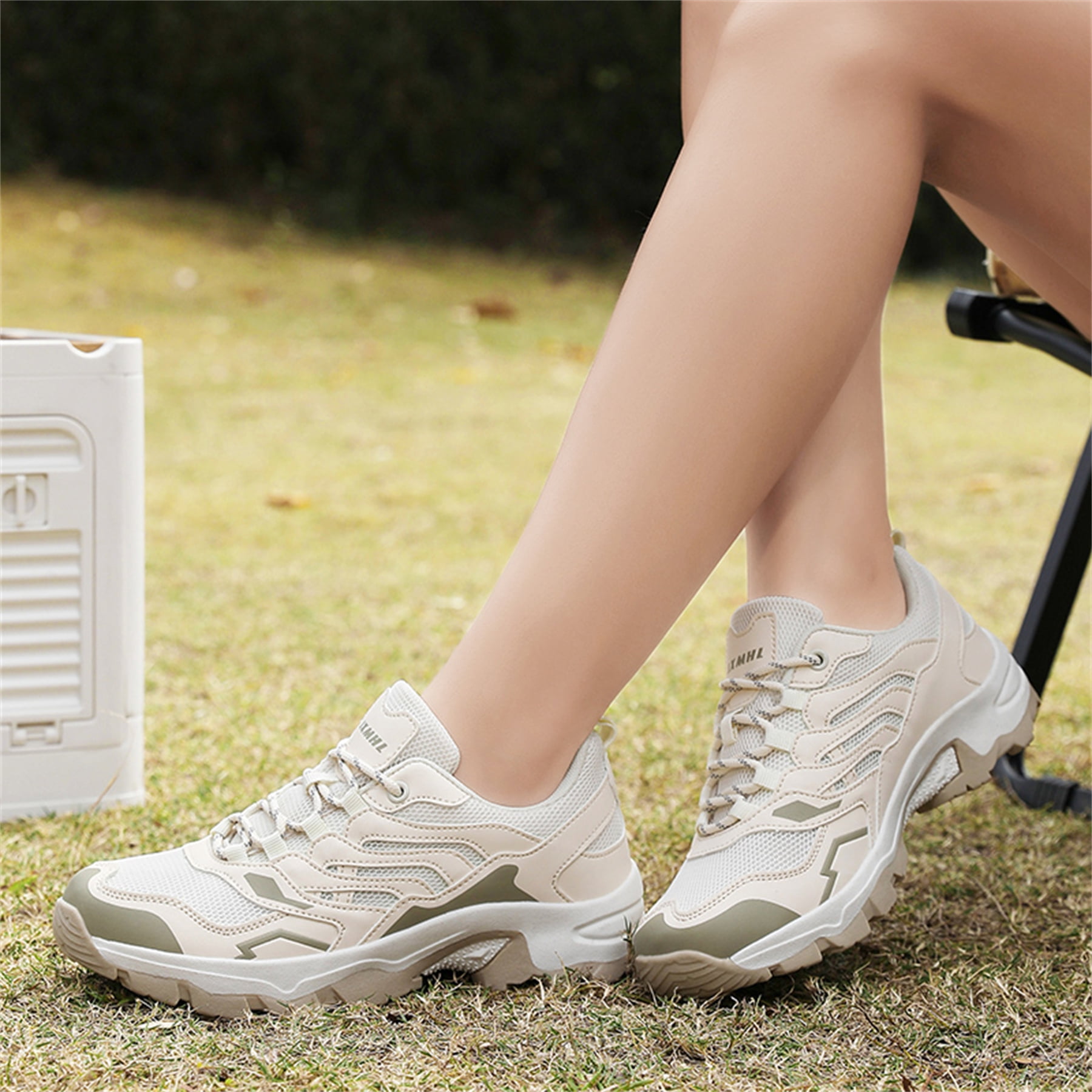 YOURDIARY Womens Mens Hiking Shoes Comfortable Breathable Anti-Slip Outdoor Sports Shoes
